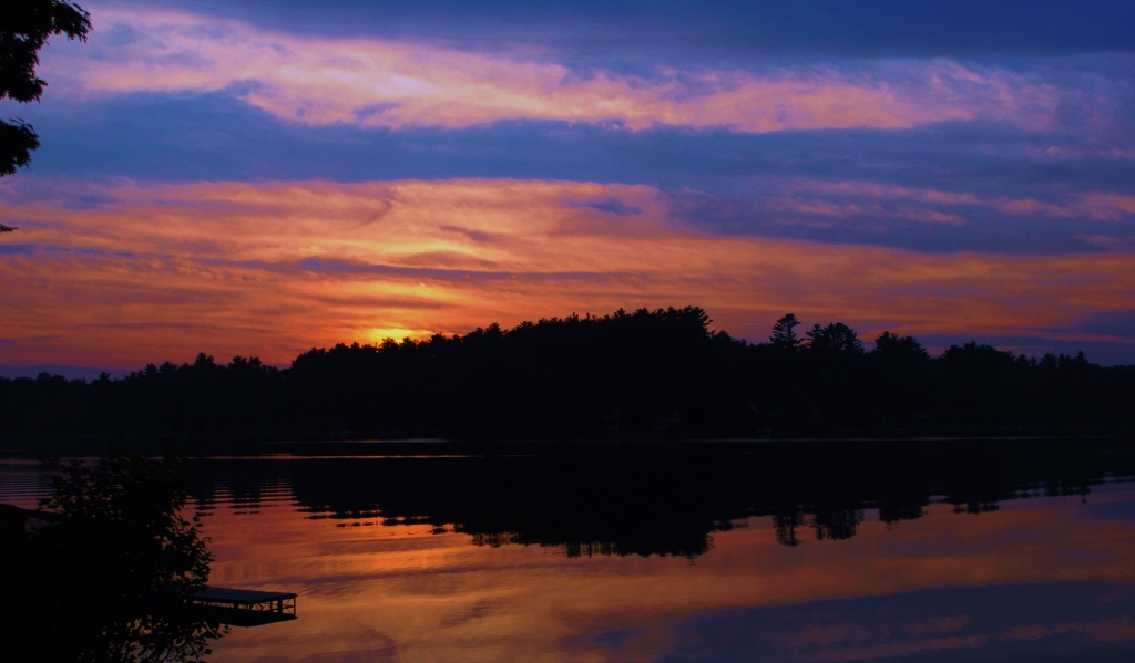 Loon Pond Acton Maine by dorim