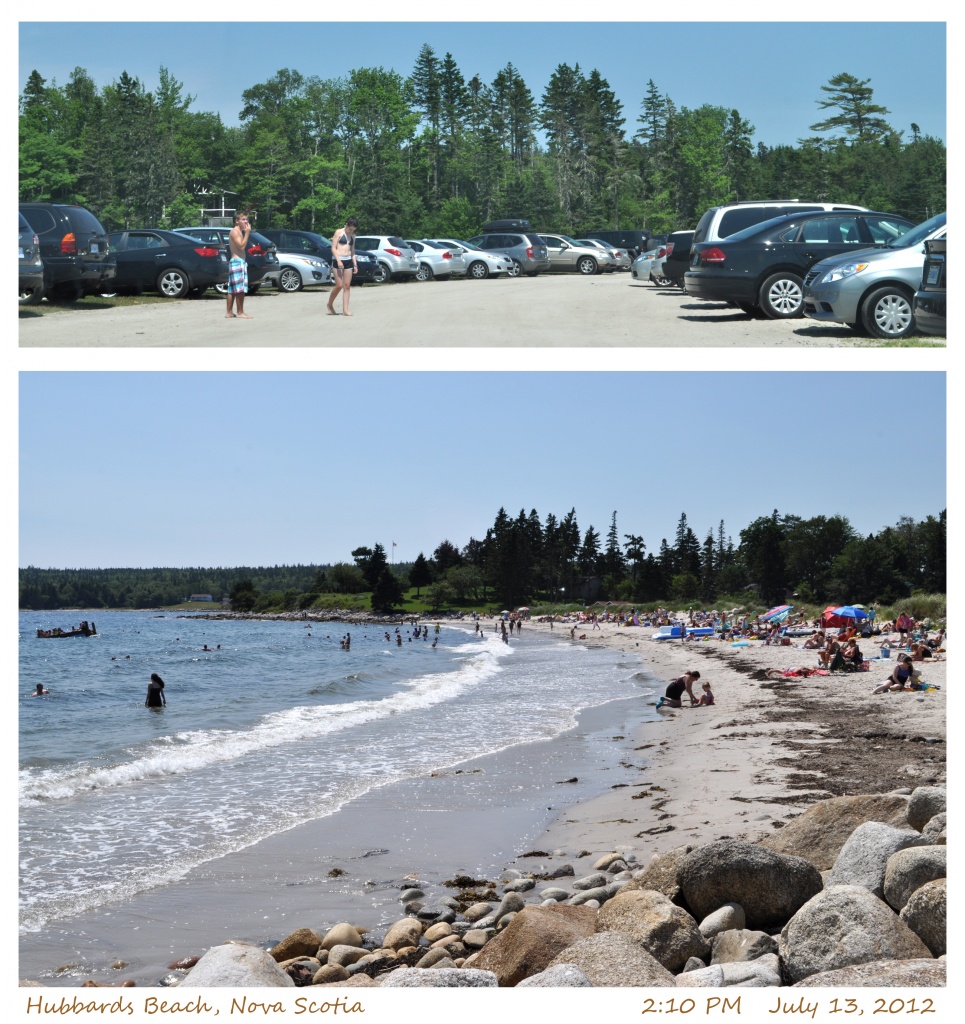 The Nova Scotia Beach Scene by Weezilou