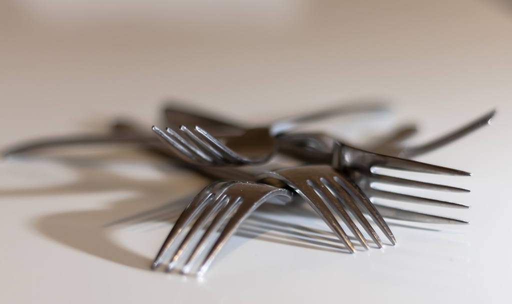a jangle of forks? by peadar