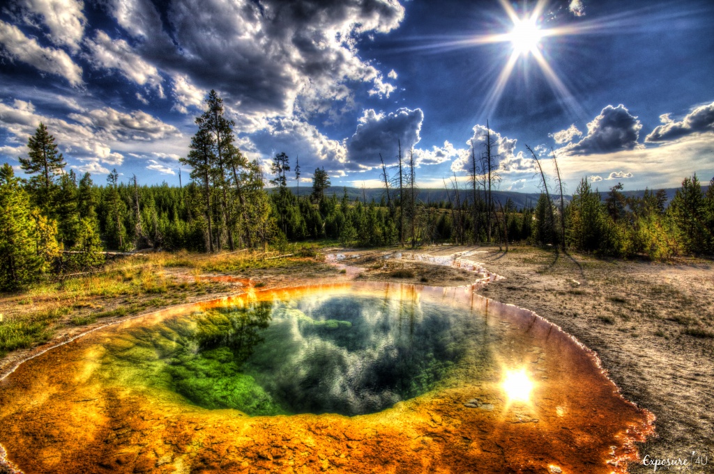 Morning Glory Pool Yellowstone by exposure4u