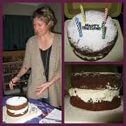 16th Jul 2012 - Kat's Birthday Cake - "Ginger Fluff Cake"