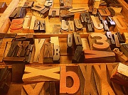 19th Jul 2012 - Type Setting Letters