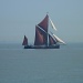 Sailing past Felixstowe  by lellie