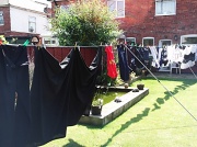 25th Jul 2012 - A garden full of washing