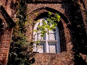 26th Jul 2012 - Window and side of a old brick church, Wraggborough Neighborhood, Charleston, SC