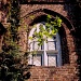 Window and side of a old brick church, Wraggborough Neighborhood, Charleston, SC by congaree