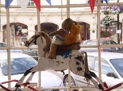 27th Jul 2012 - Teddy's having a ride on the rocking horse. 