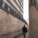 A man walks into an underpass by dulciknit