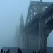 Bridge in the Fog Before Dawn by jgpittenger