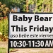 Baby Bear by cdonohoue