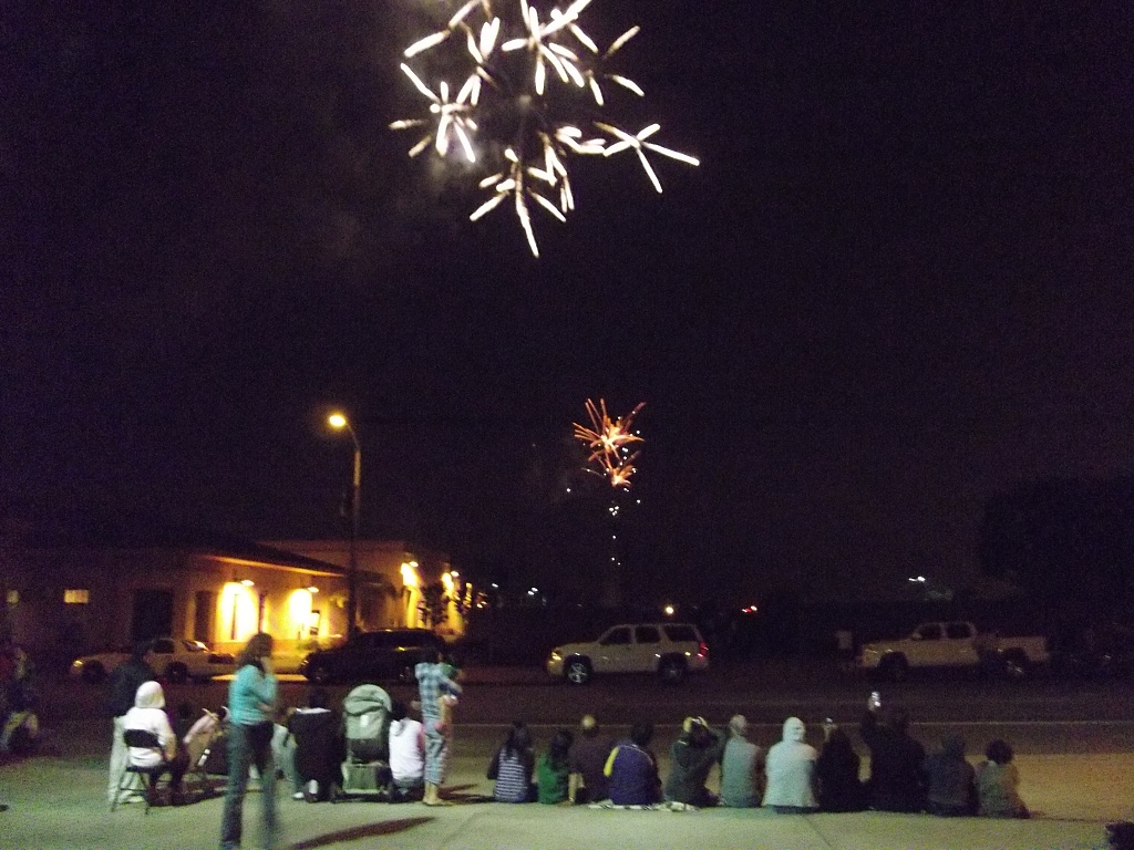 Watching Fireworks by kerristephens