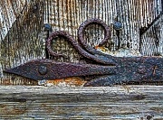 3rd Aug 2012 - rust and woodworm and weathered wood