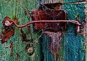 3rd Aug 2012 - rust and cobwebs and peeling paint