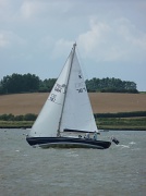 4th Aug 2012 - Sailboat on the Stour