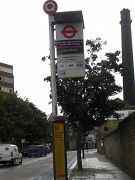 29th Jul 2012 - Bus stop affected by the olympics