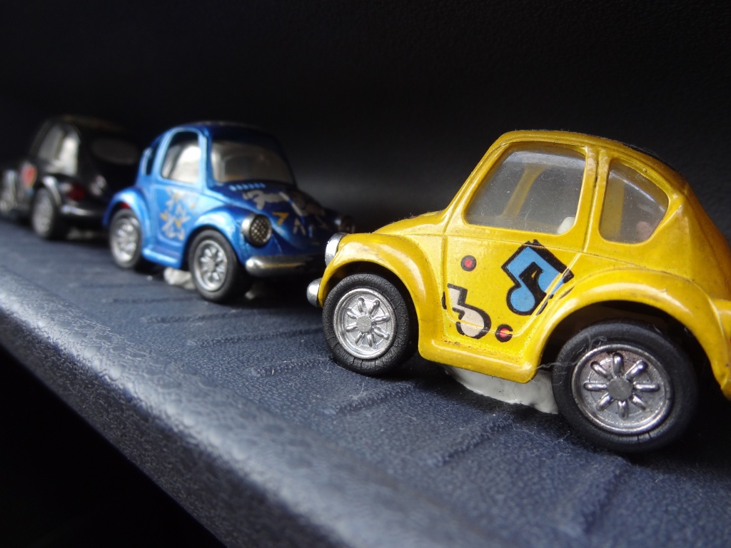Toy cars: Beetles by darrenboyj