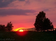 5th Aug 2012 - Sunset Over the Ridge