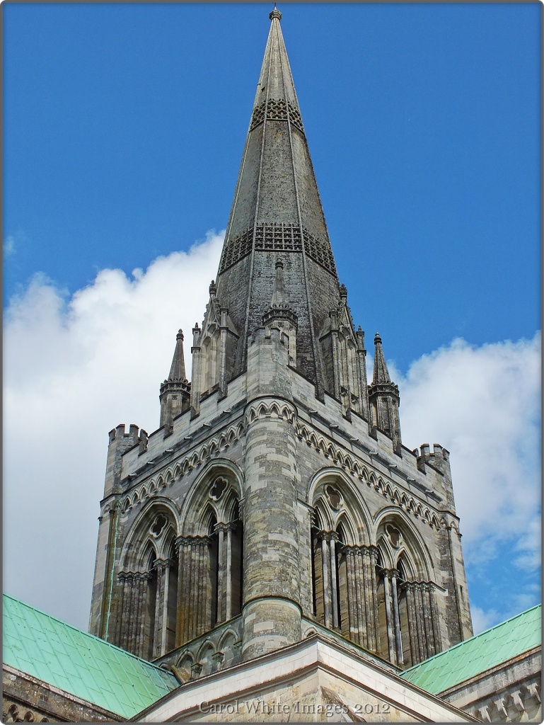 The Spire At Chichestser Cathedral by carolmw