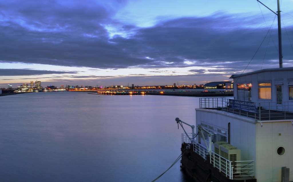 King George V Dock by andycoleborn