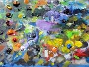 9th Aug 2012 - My palette.