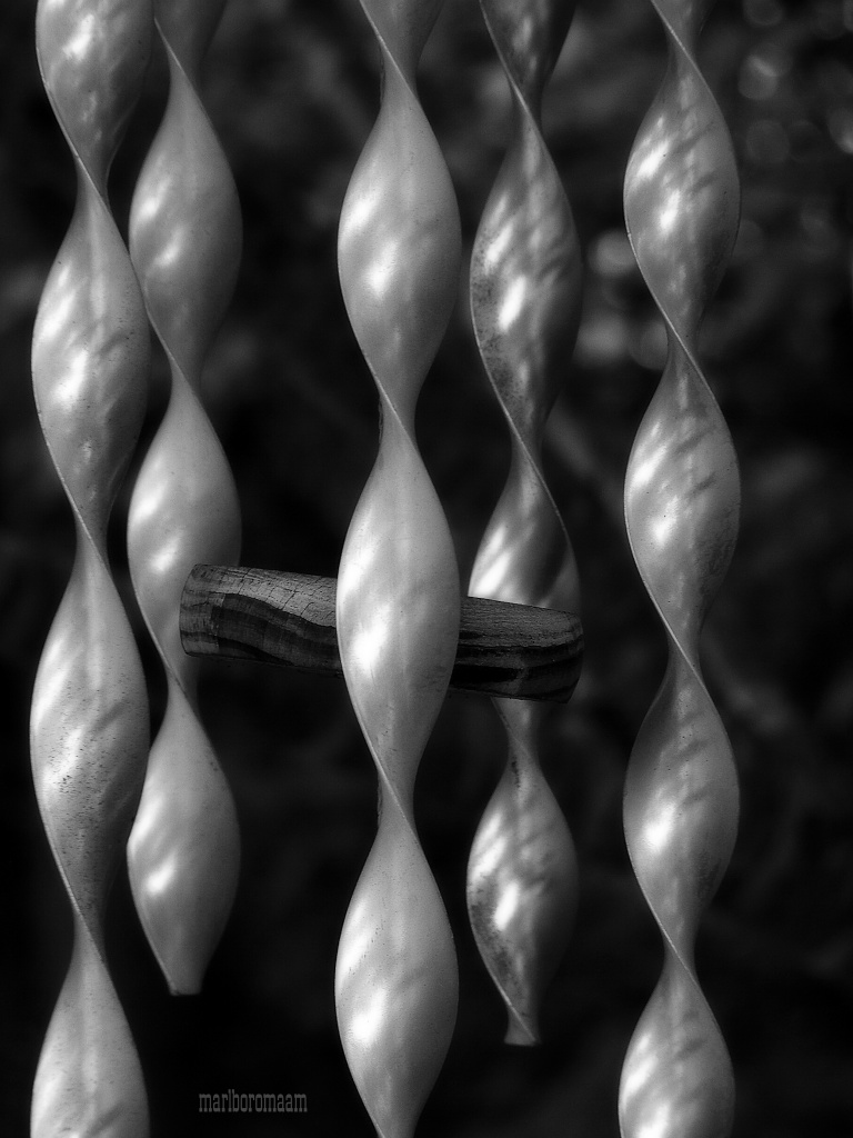 Meddle in metal abstract... by marlboromaam
