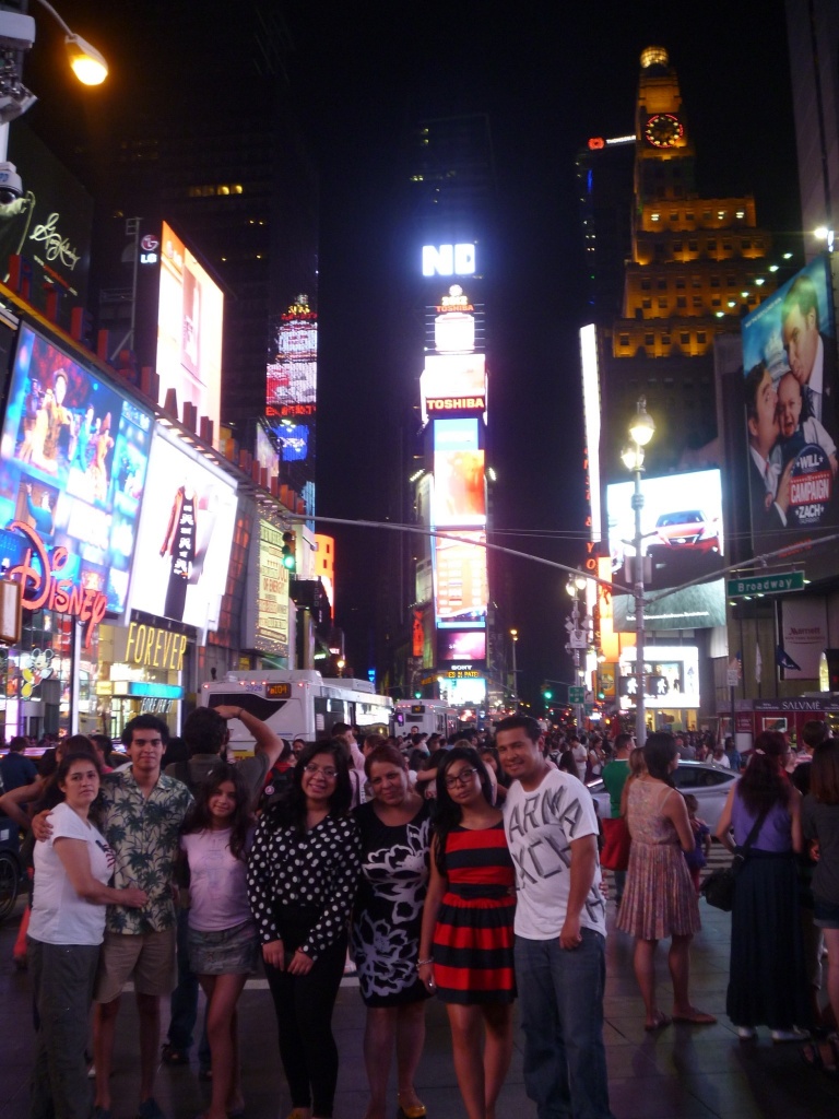 Saturday Night in Times Square by handmade