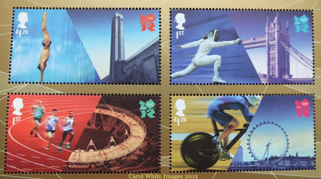 Commemorative Olympic Games Stamps by carolmw