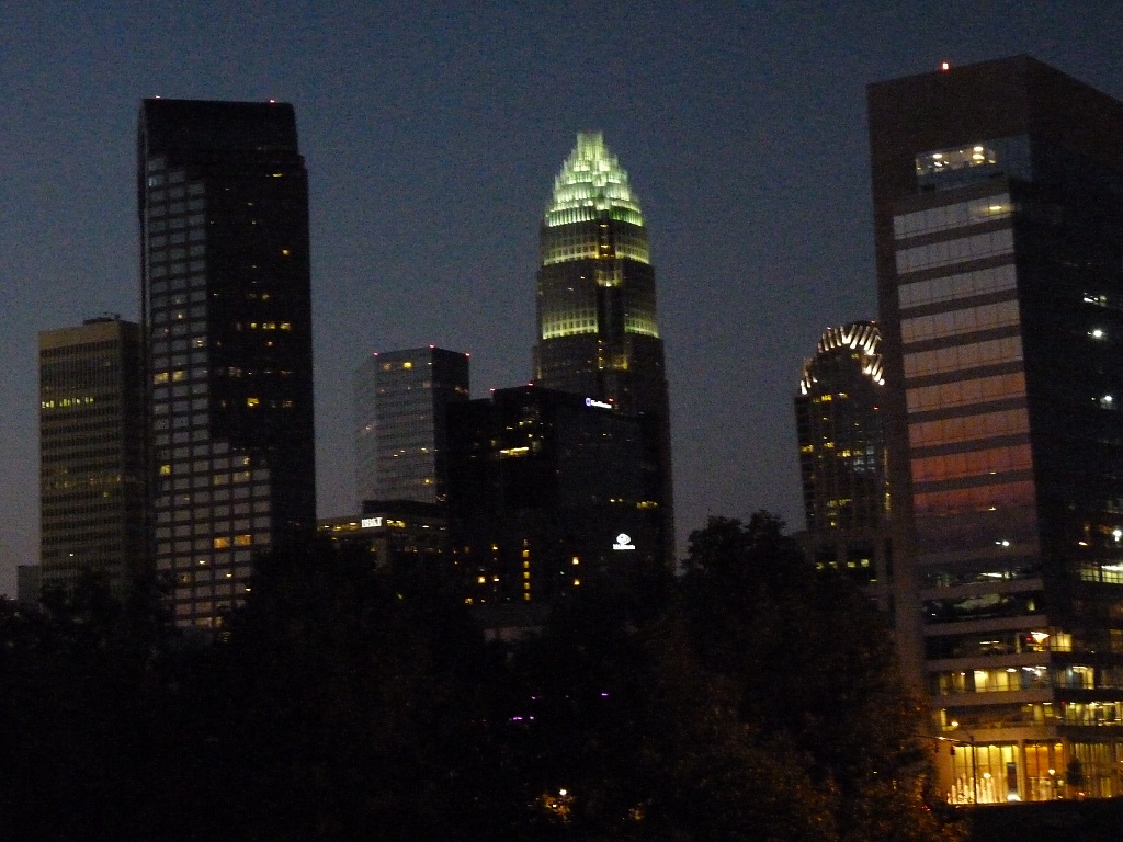 Charlotte, NC skyline by peggysirk