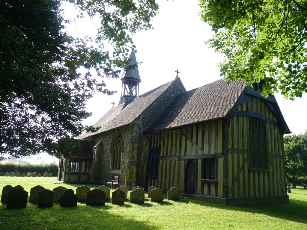 All Saints Church Crowfield by lellie