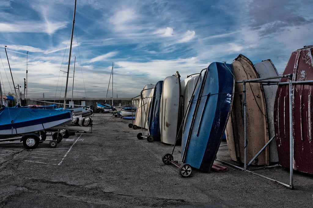 The boat yard by edpartridge