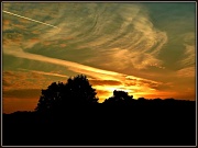15th Aug 2012 - Orange Clouds