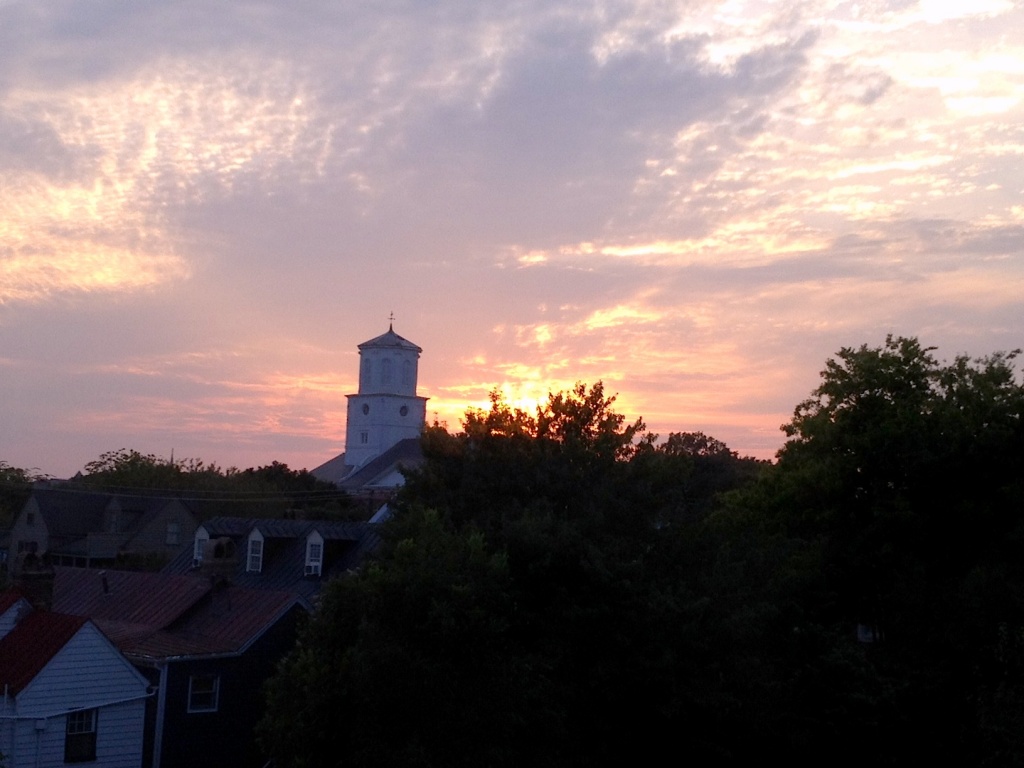 Sunset, Charleston, SC, Historic District 8/15/12 by congaree