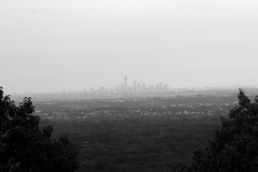 Hazy NYC from Eagle Rock by hjbenson