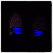 15th Aug 2012 - Ultraviolet shoelaces