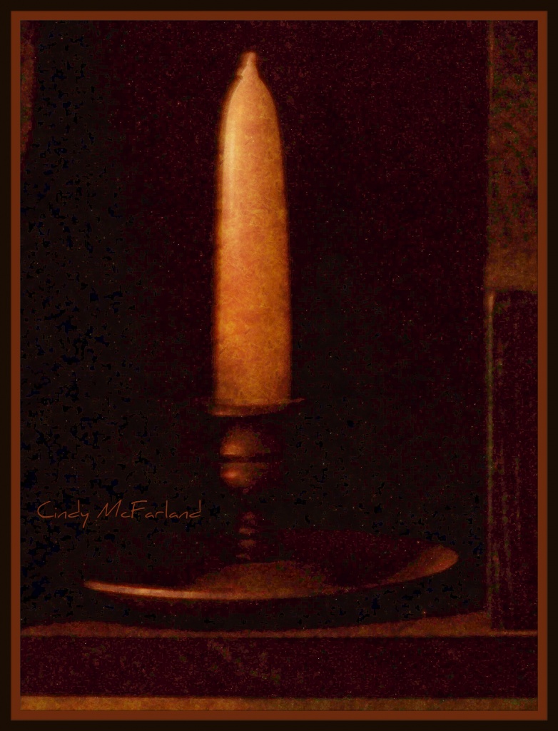 An Unlit Candle by cindymc