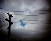 17th Aug 2012 - power lines
