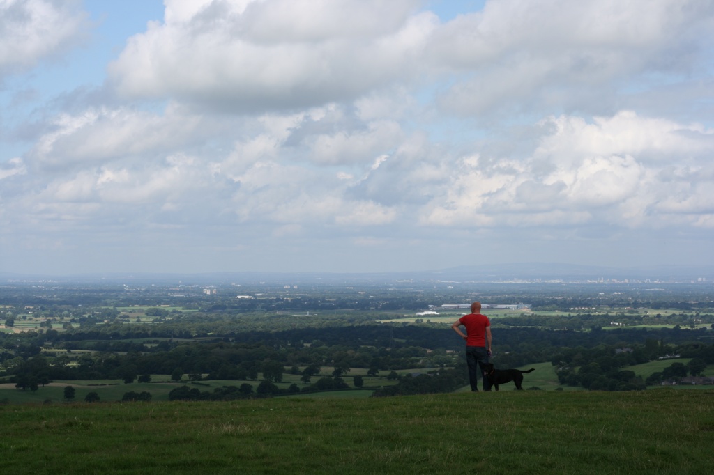 View over Manchester from White Nancy by mariadarby