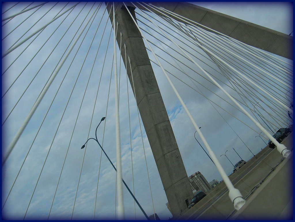 Zakim Bridge, Boston Mass. by olivetreeann