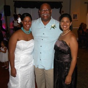 18th Aug 2012 - Me, my daughter the bride, and her sister