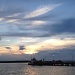 Sunset, Ashley River at the Lower Battery, Charleston, SC by congaree