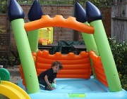 15th Aug 2012 - Liv's bouncy castle