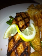 22nd Aug 2012 - Grilled Salmon