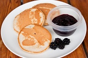 22nd Aug 2012 - Pikelets and blackberry jam