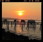 26th Aug 2012 - Day 7: Orange -  Atlantic sunset