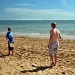 Kids on the beach by seanoneill
