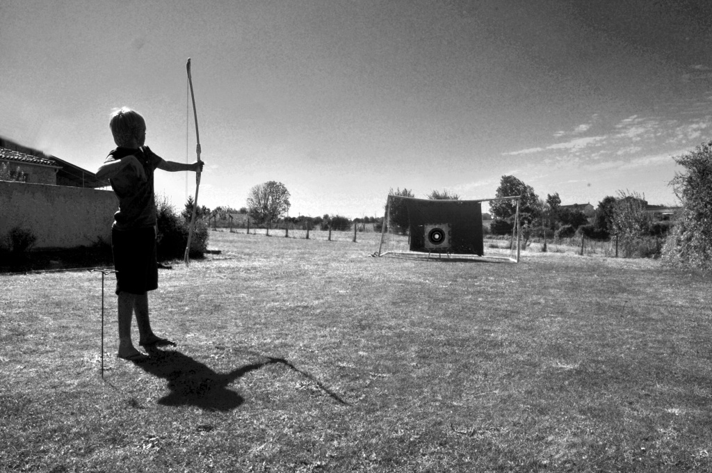 Ben tries Archery by seanoneill