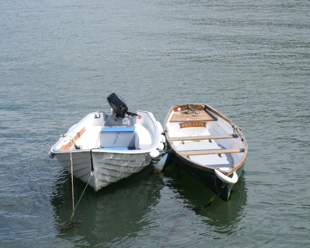 2 boats  by mariadarby