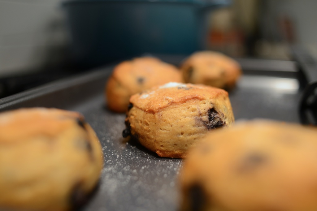 blueberry scones by bcurrie