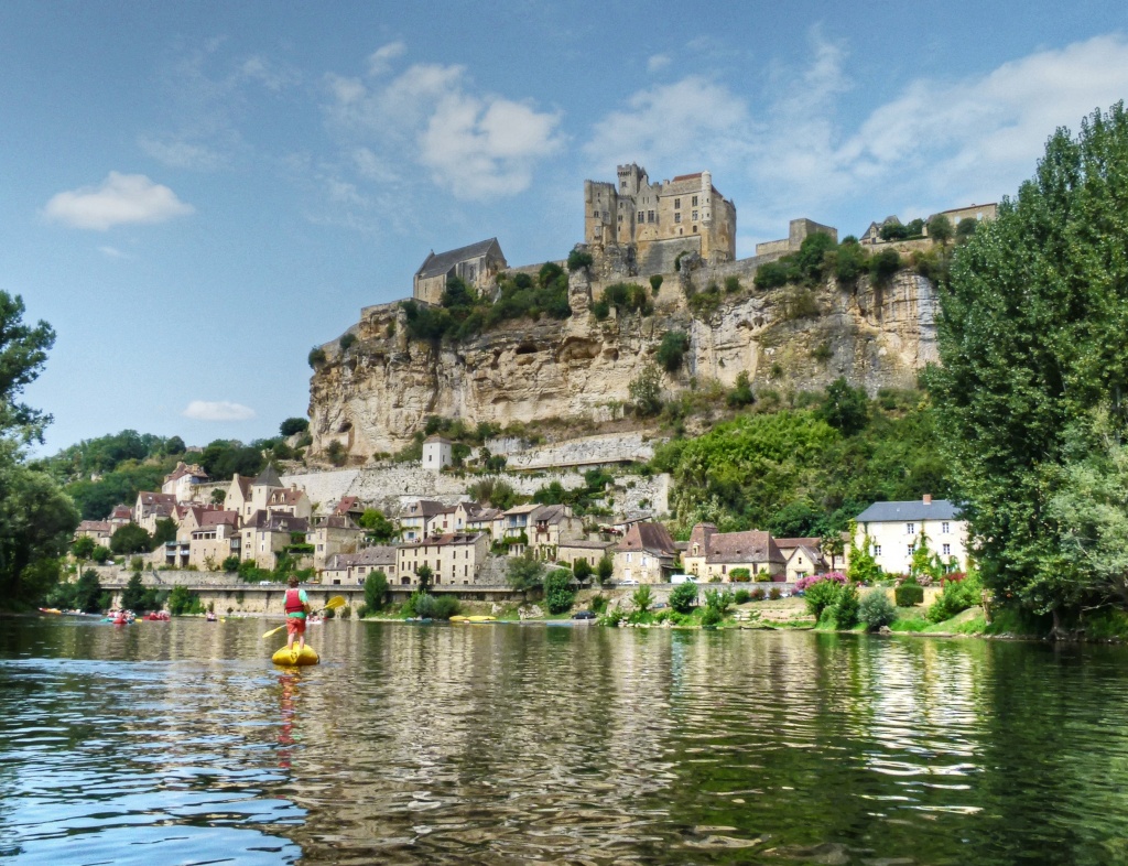 rocamadour from the river by jantan