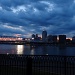 Dusk falls on Queen City  by alophoto